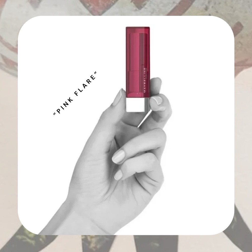 NWT🎉 Maybelline NY “pink flare” (#255) pink lipstick 💄